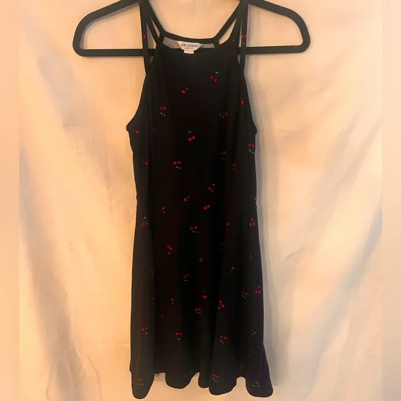black cherry mini dress Cherry Lips Strapless Mini Dress Black main image 0